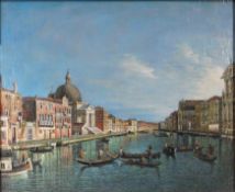 Nach Michele Giovanni MARIESCHI (1710 - 1743). Kanal in Venedig.