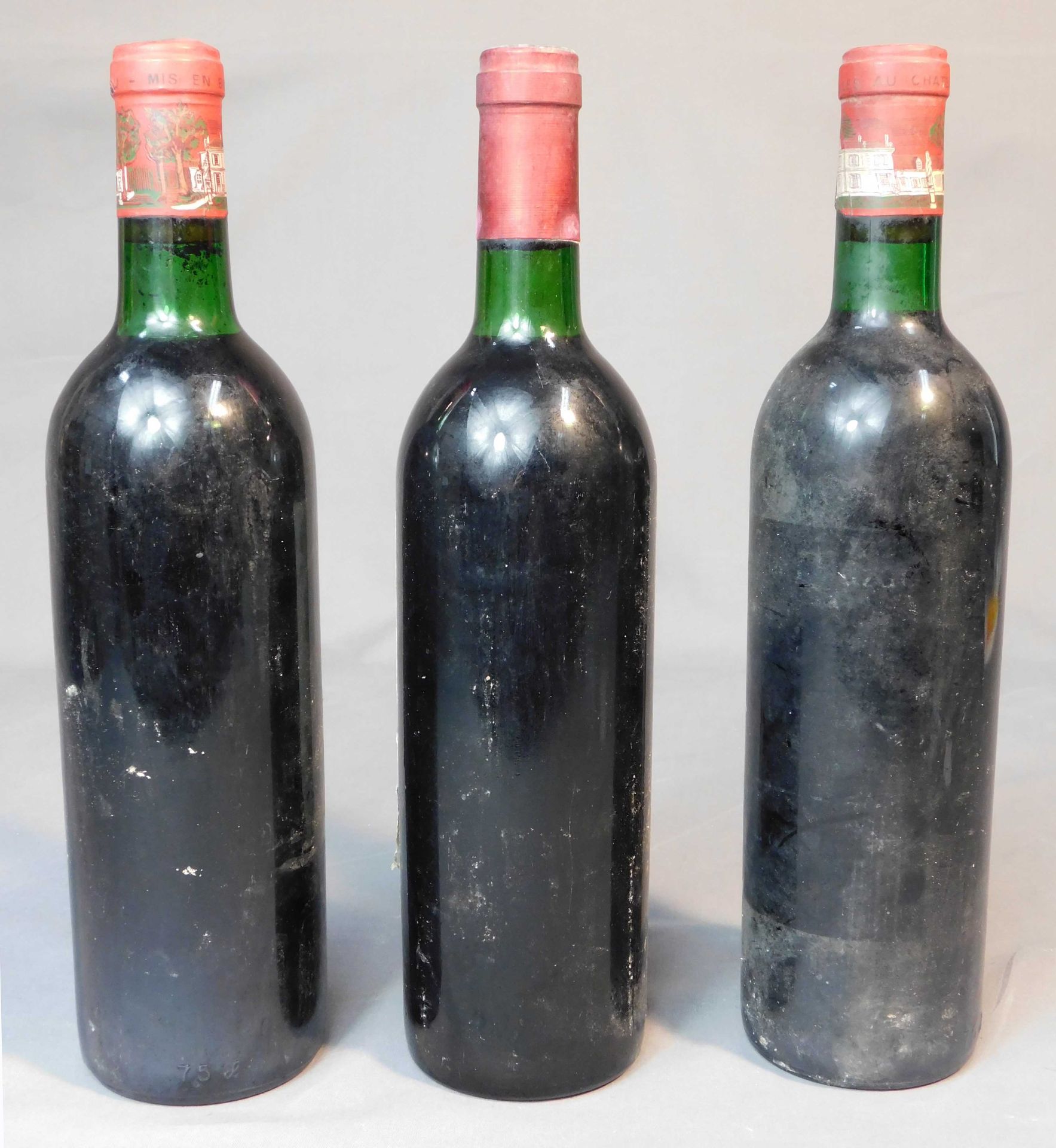 3 Flaschen Bordeaux Grand Cru Classé. Rotwein Frankreich. - Image 4 of 18
