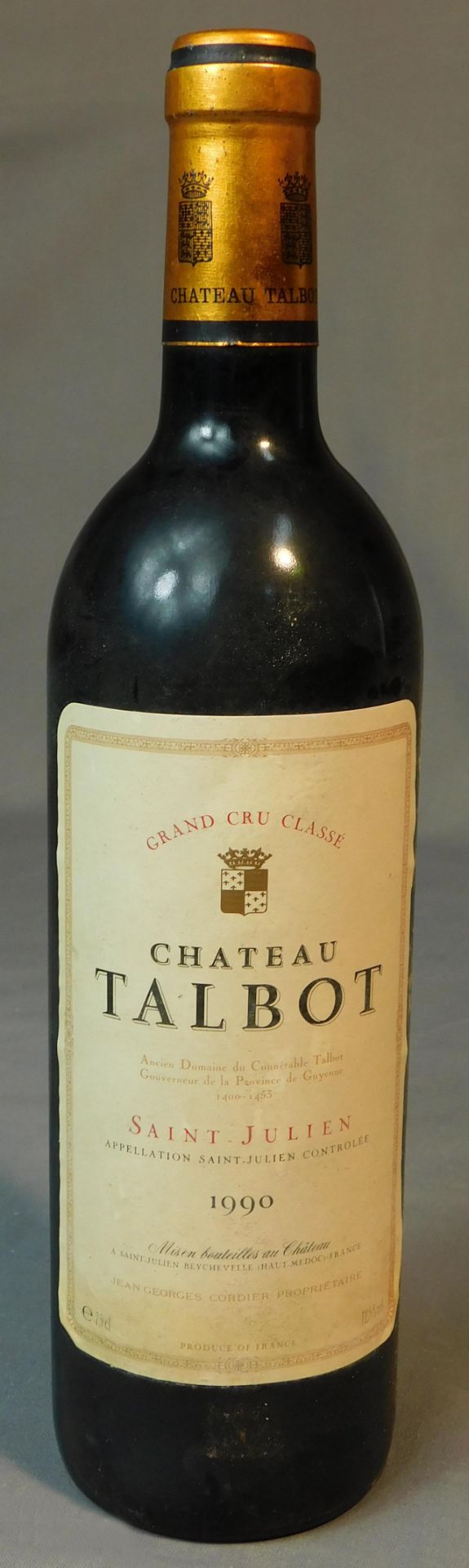 1969 und 1990 Chateau Talbot. Grand Cru Classe. - Image 10 of 16