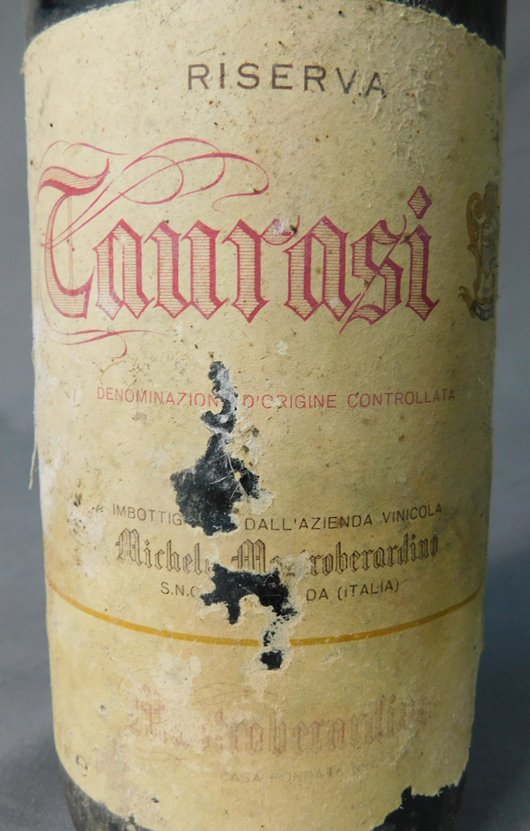 1971 Mastroberardino, Taurasi DOCG, Italy. Riserva. - Image 2 of 5