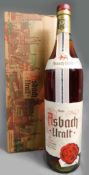 Asbach Uralt. 3 Liter Flasche. 38 % vol. Original Karton. Alt.