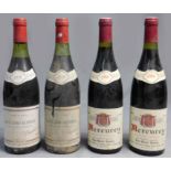 4 Flaschen Rotwein. Frankreich. Burgund.