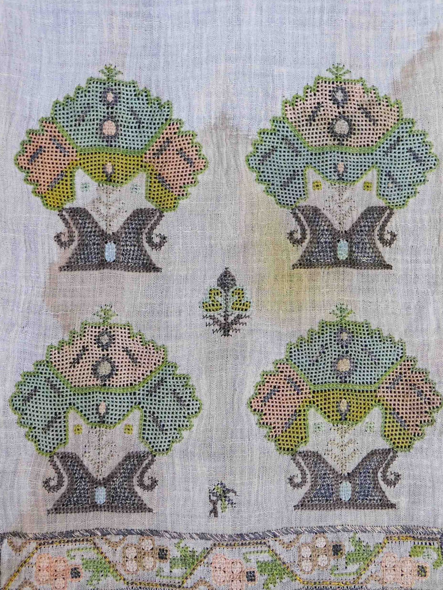 3 x Schal / Handtuch. Osmanisches Reich, 19. Jahrhundert. - Bild 4 aus 11