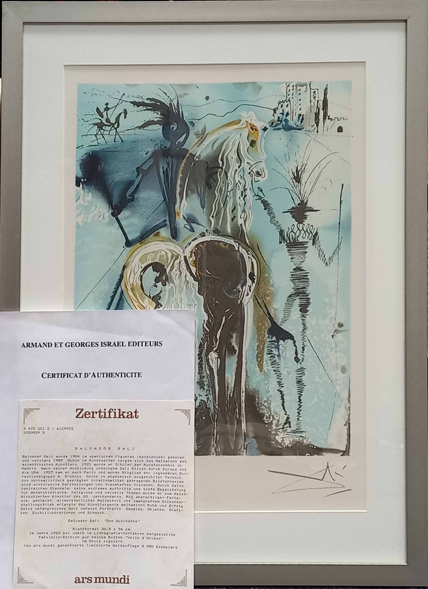 Nach Salvador DALI (1904 - 1989). 3 Blatt Graphik. - Bild 9 aus 16