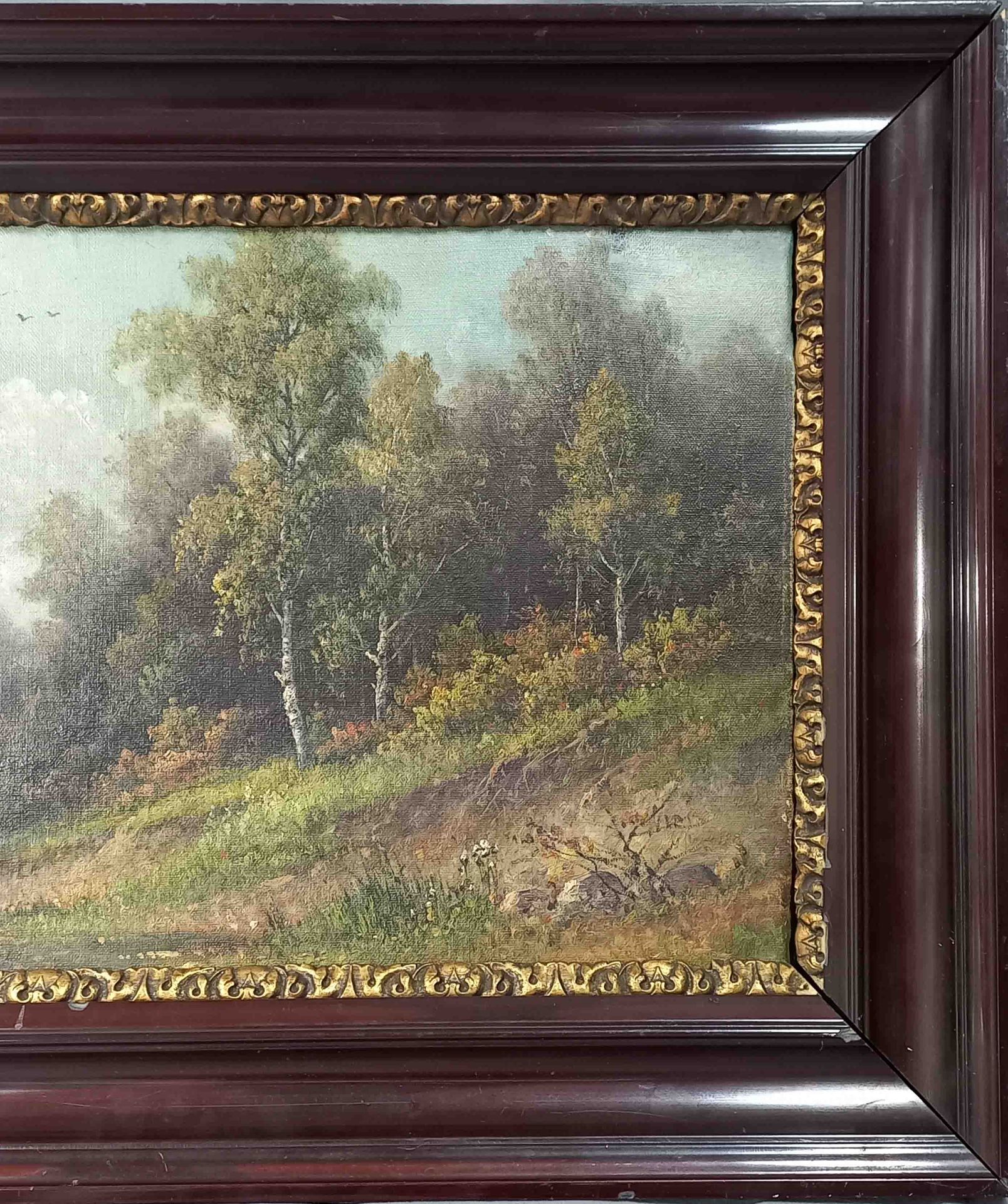 Jakob HOFFMANN (1851 - 1903). "No. 60 - Landschaft mit Rehen." - Bild 11 aus 21