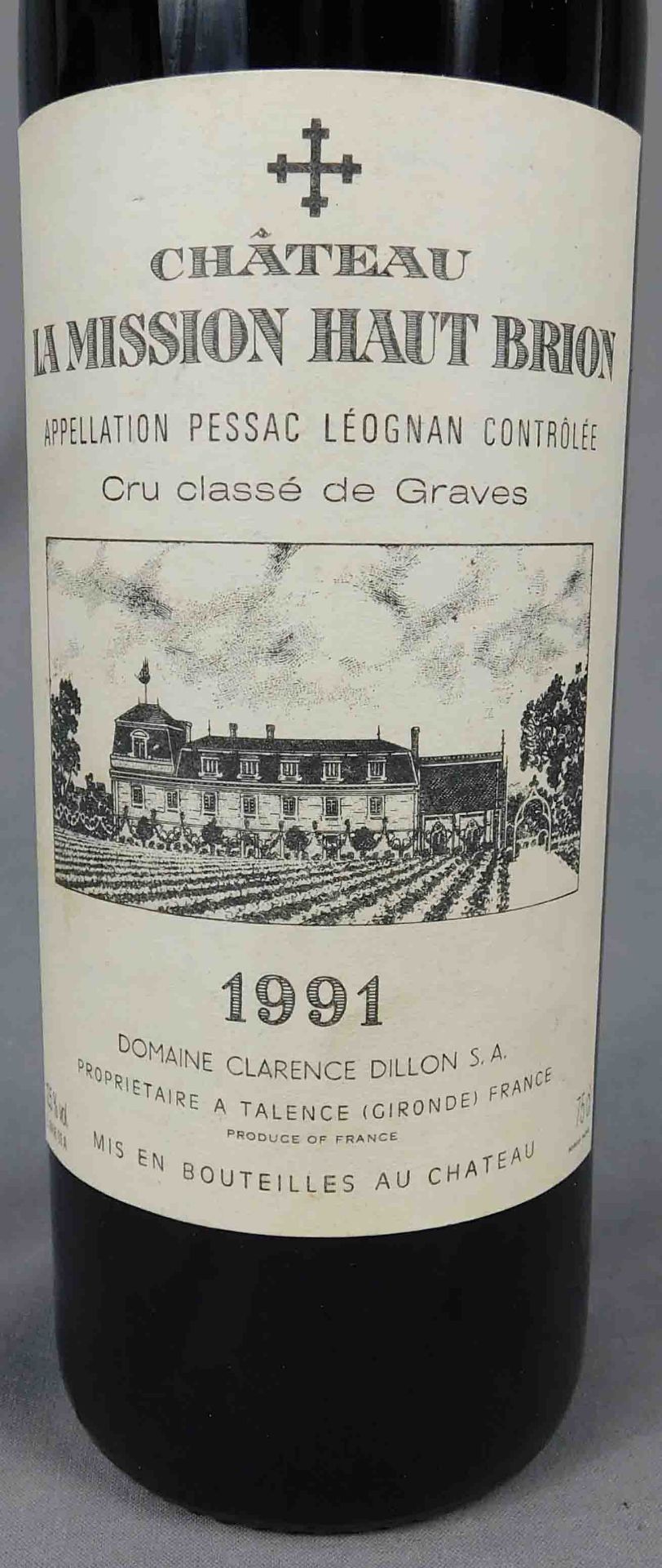 1991 Chàteau La Mission Haut Brion. - Image 3 of 7