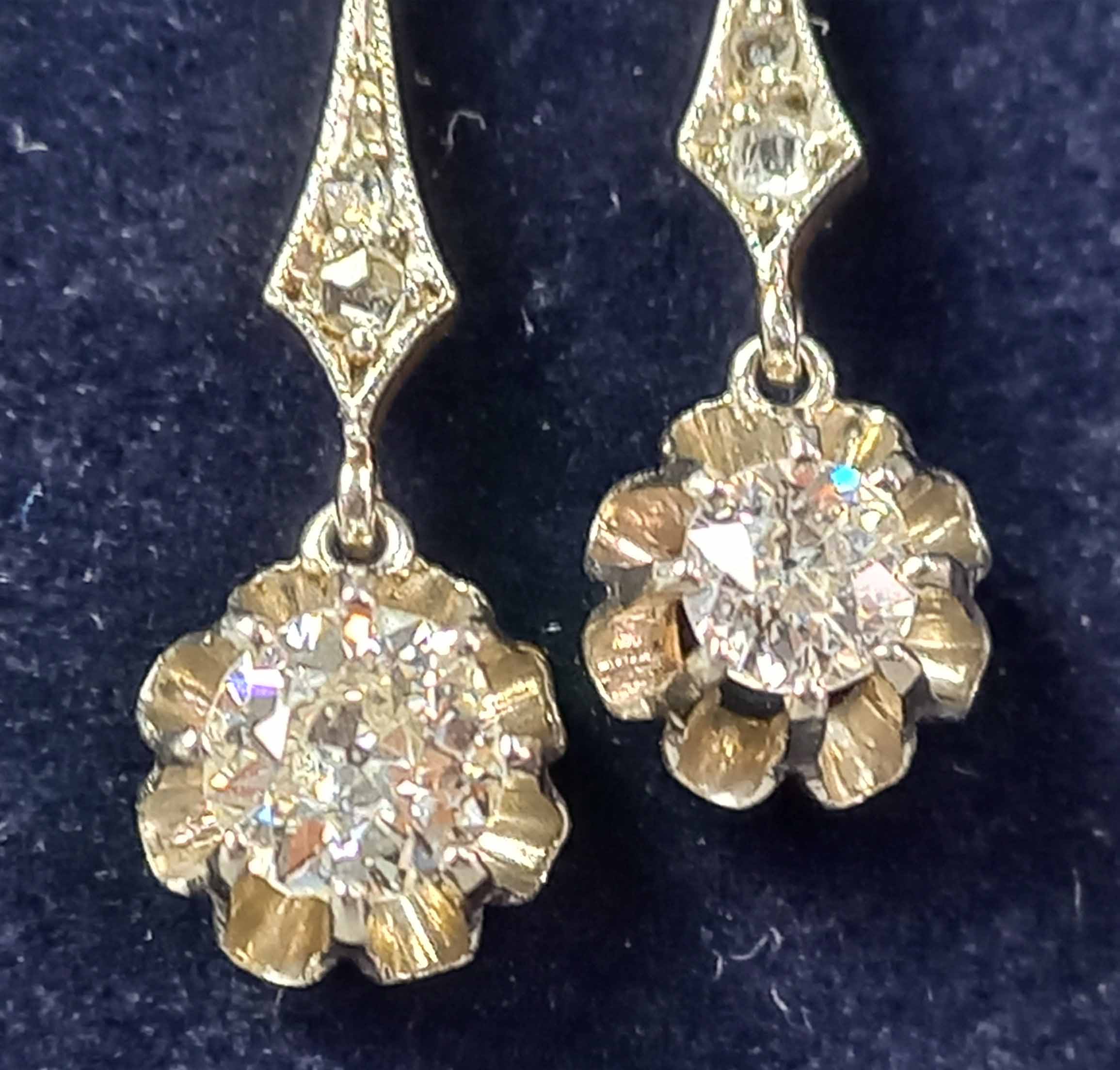 Collier Gold 585 mit Diamant circa 0,5 Karat und Diamant 0,22 Karat. - Image 8 of 13