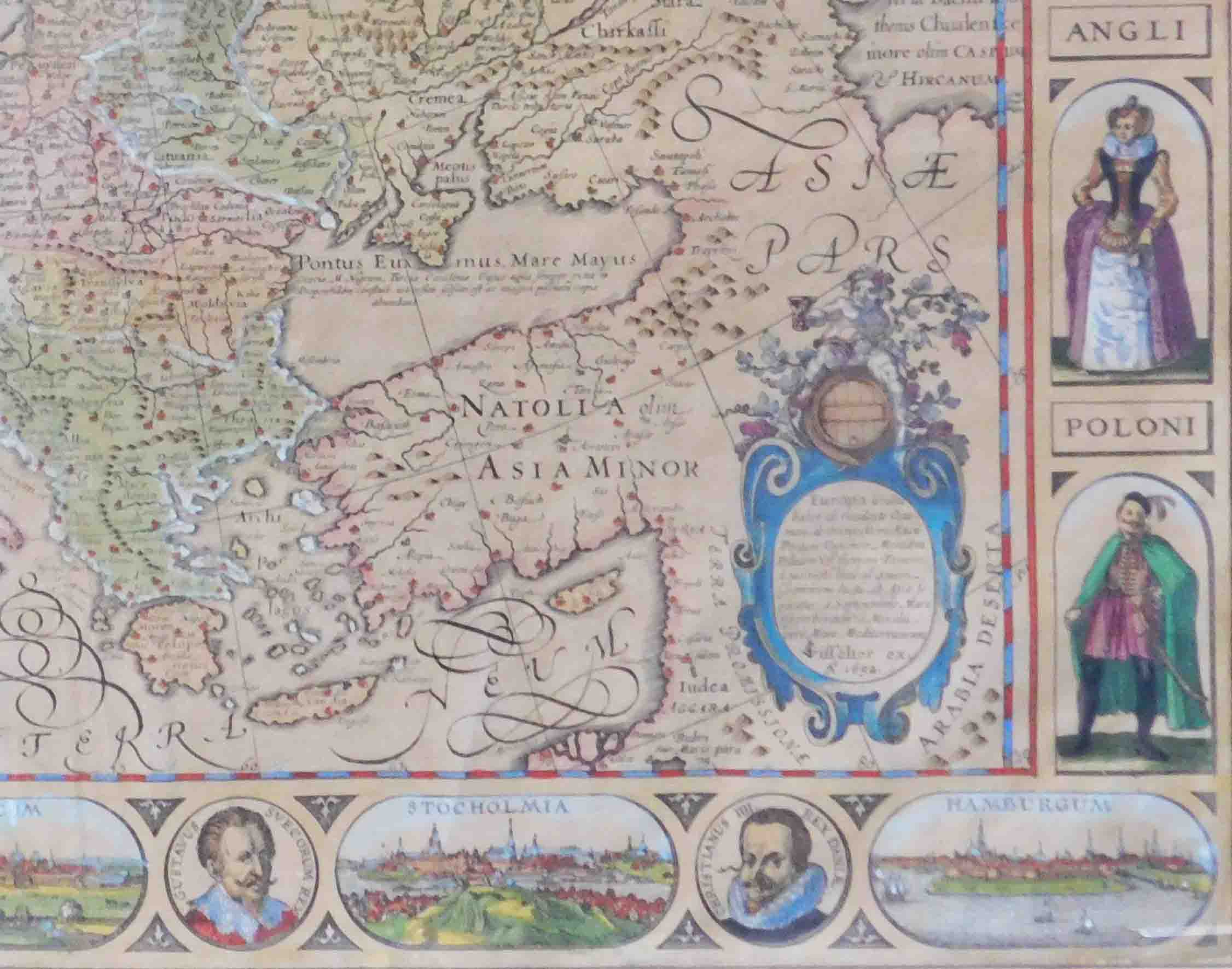 3 x Historische Karten. Afrika, Europa, Welt. - Image 16 of 27