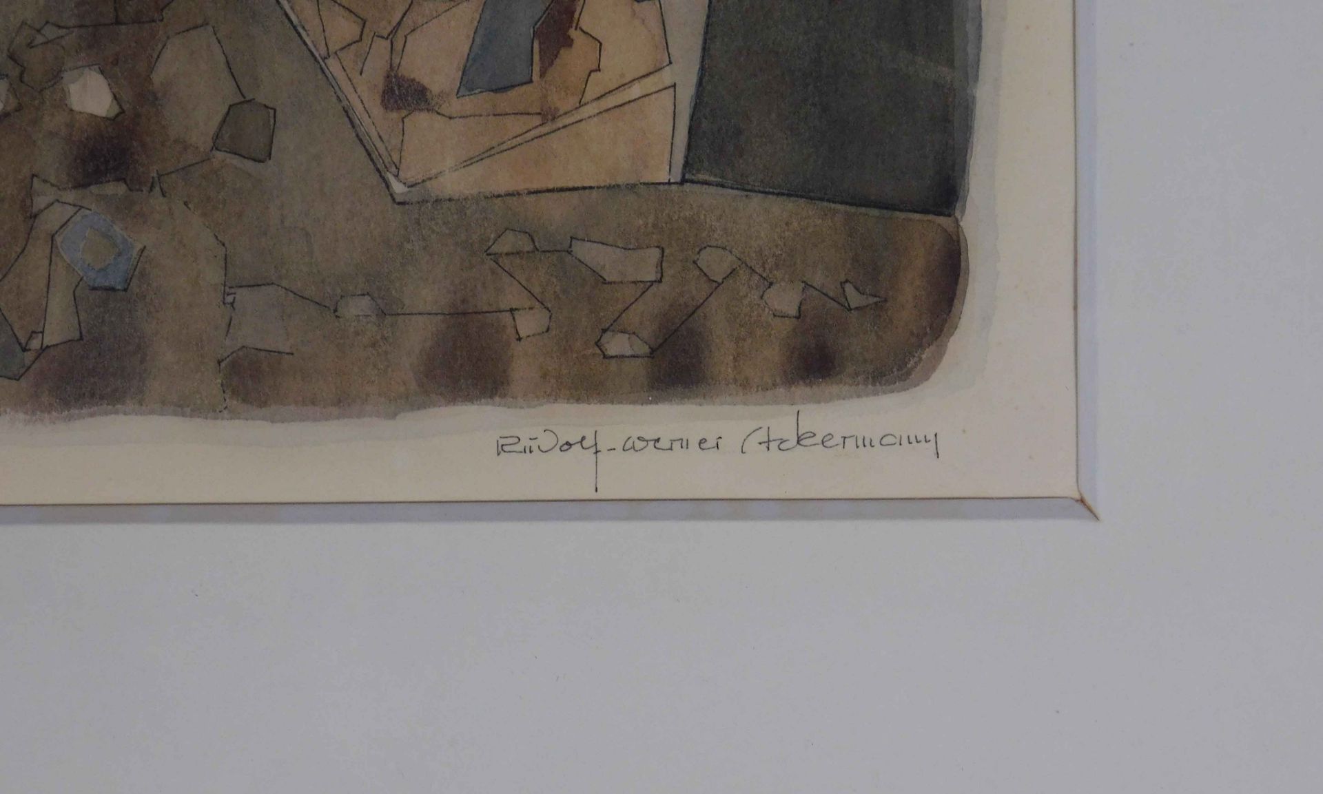 Rudolf Werner ACKERMANN (1908 - 1982). 4 Blatt. - Bild 5 aus 28