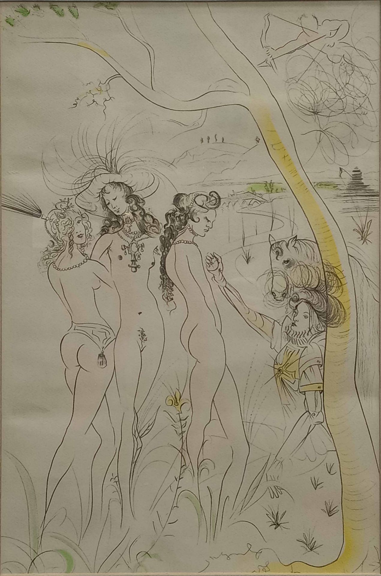 Nach Salvador DALI (1904 - 1989). 3 Blatt Graphik. - Image 3 of 16