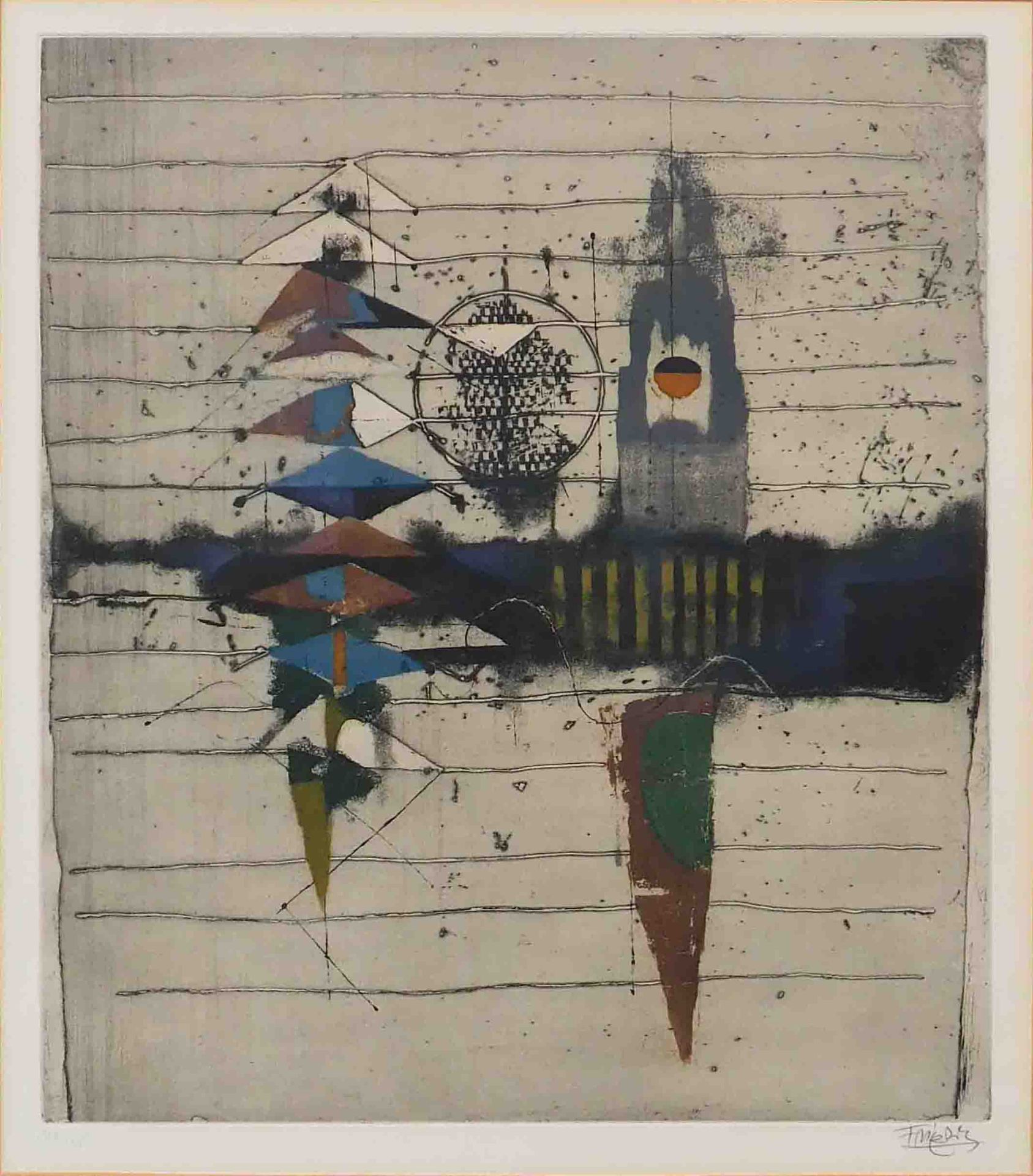 Johnny FRIEDLAENDER (1912 - 1992). 2 Lithographien. - Image 12 of 20