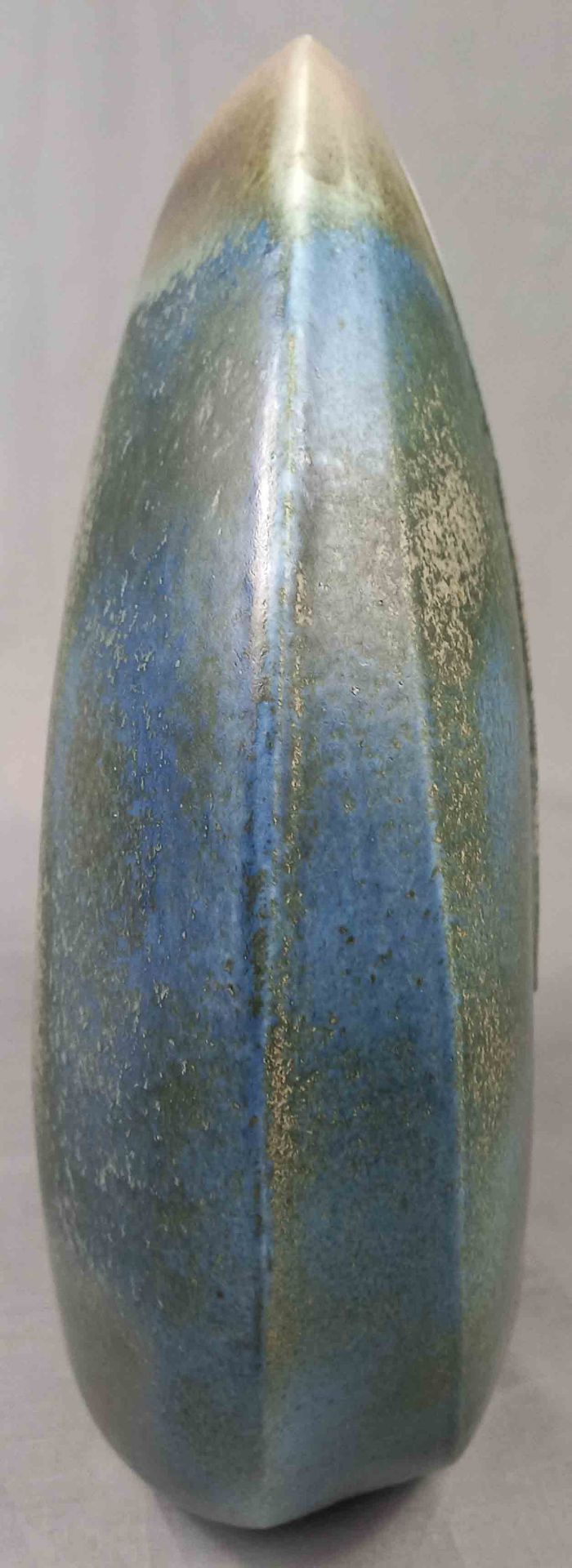 Yves MOHY (1929 - 2005). Vase de forme lentille fendu. - Image 5 of 10