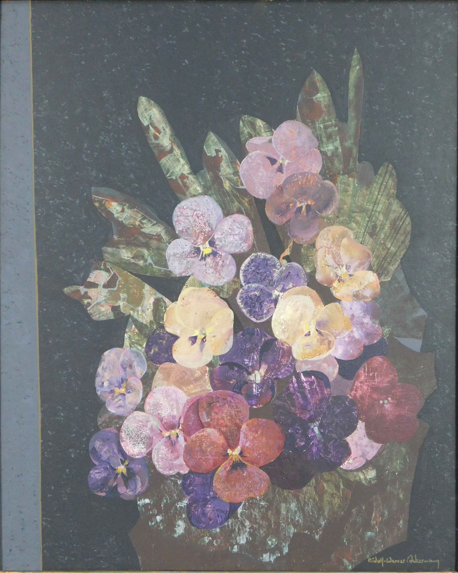 Rudolf Werner ACKERMANN (1908 - 1982). 5 Blumenstillleben. - Bild 24 aus 35