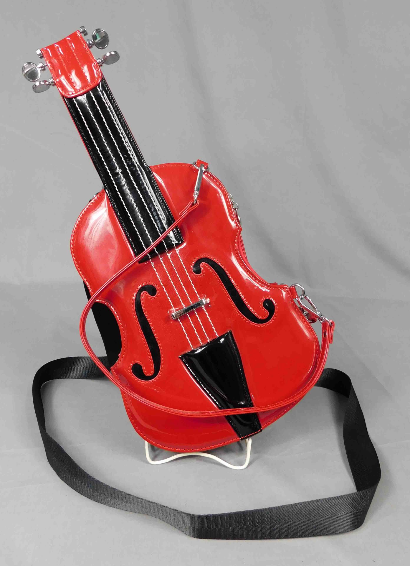 Vintage Damen - Handtasche. Guitare.