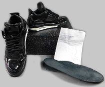 Jordan 4 - 11Lab4 Black Sneakers. Aus 2014.