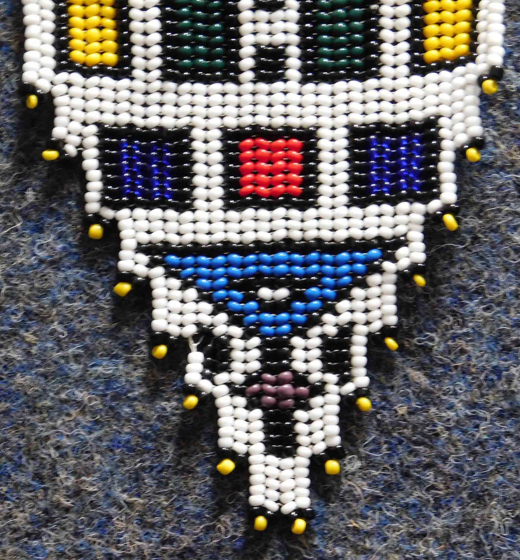 2 afrikanische Perlen Halsbehänge der Ndebele. - Image 2 of 11