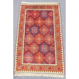 Kordi / Afschar / Belutsch / Turkmene. Teppich antik.
