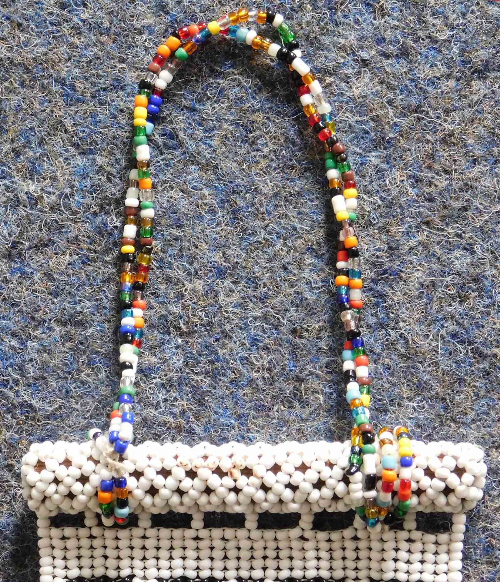 2 afrikanische Perlen Halsbehänge der Ndebele. - Image 6 of 11