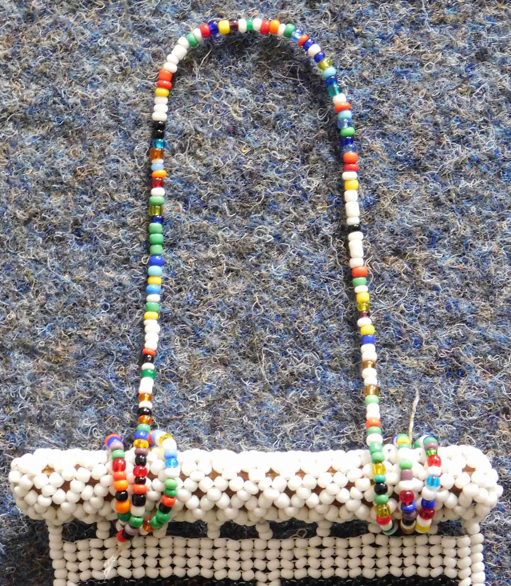 2 afrikanische Perlen Halsbehänge der Ndebele. - Image 7 of 11