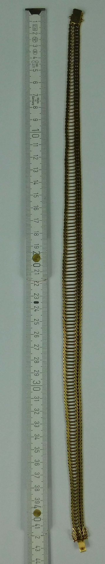 Choker Halskette. Gold 750. - Image 7 of 9