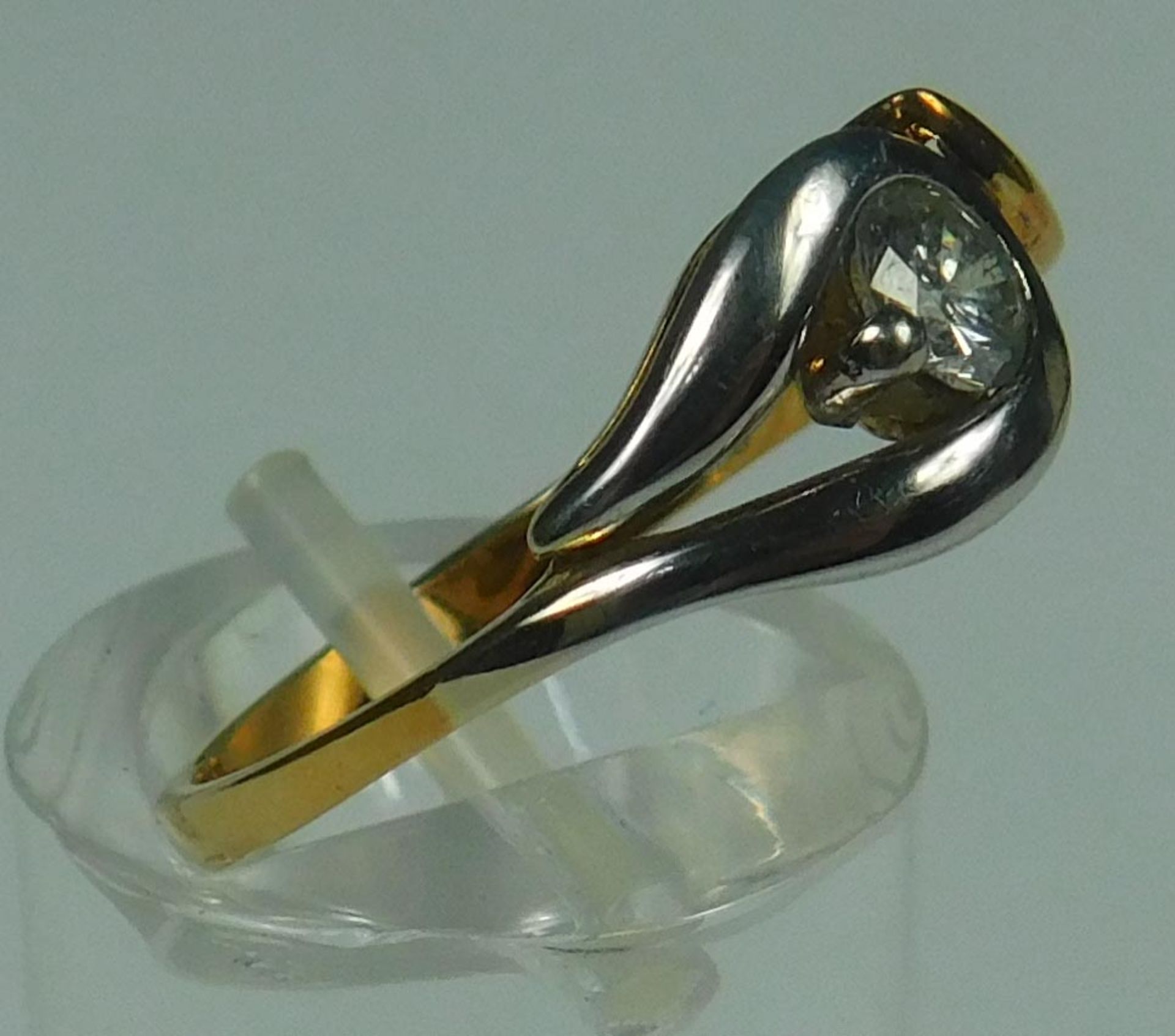 Diamant Solitär Ring. - Image 5 of 13