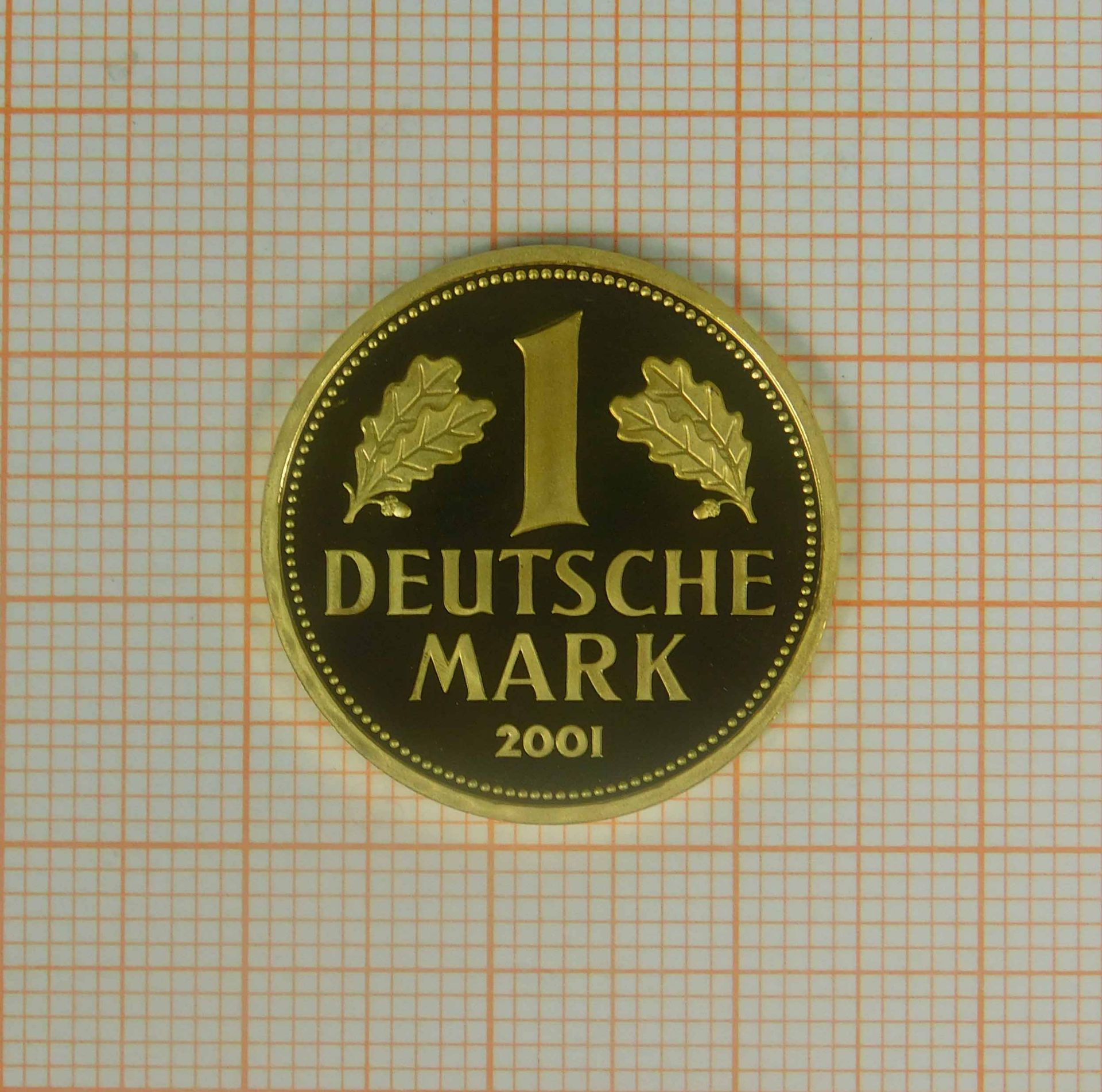 1 Mark. Münze. Gold 2001. - Image 7 of 8