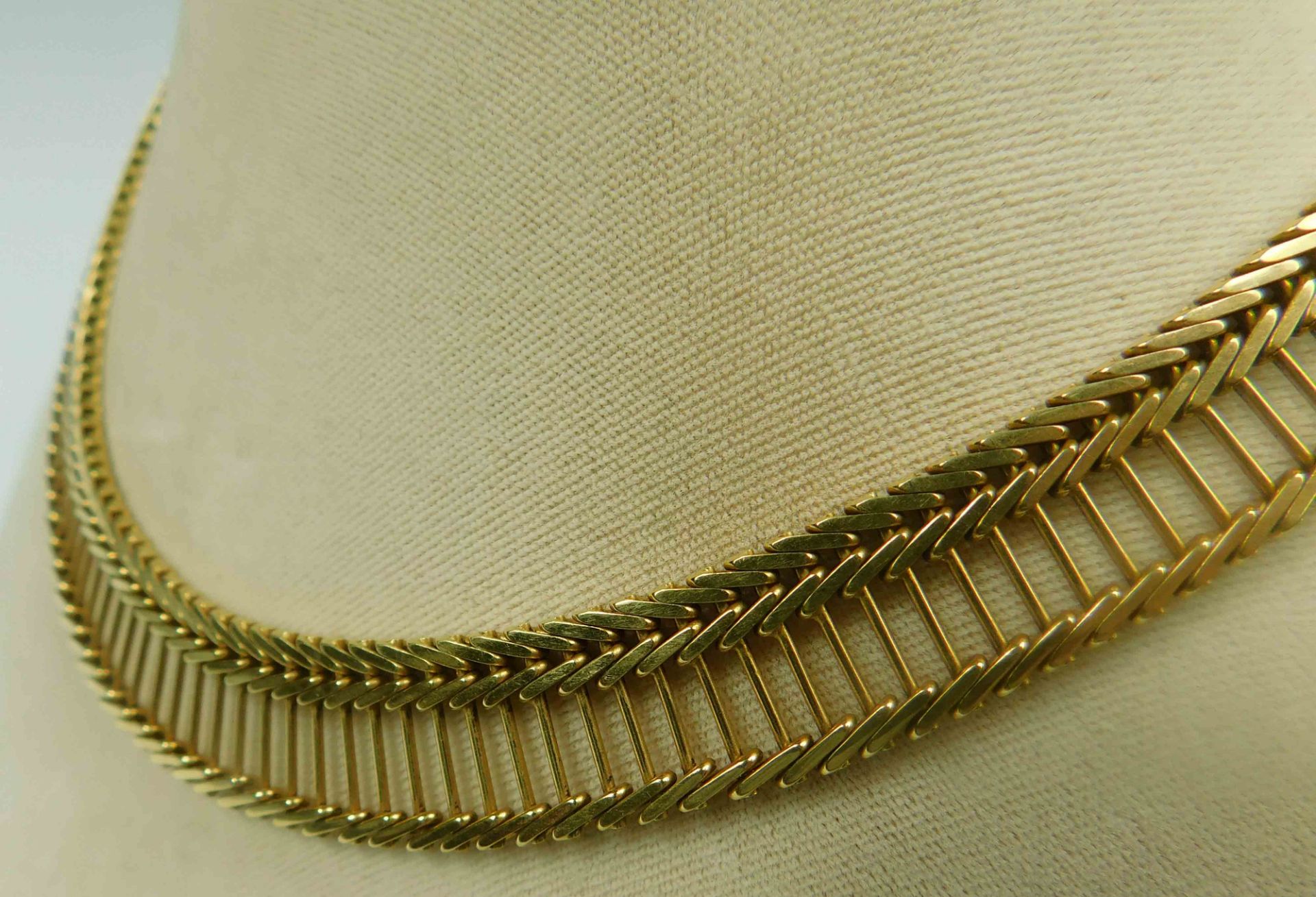 Choker Halskette. Gold 750. - Image 4 of 9