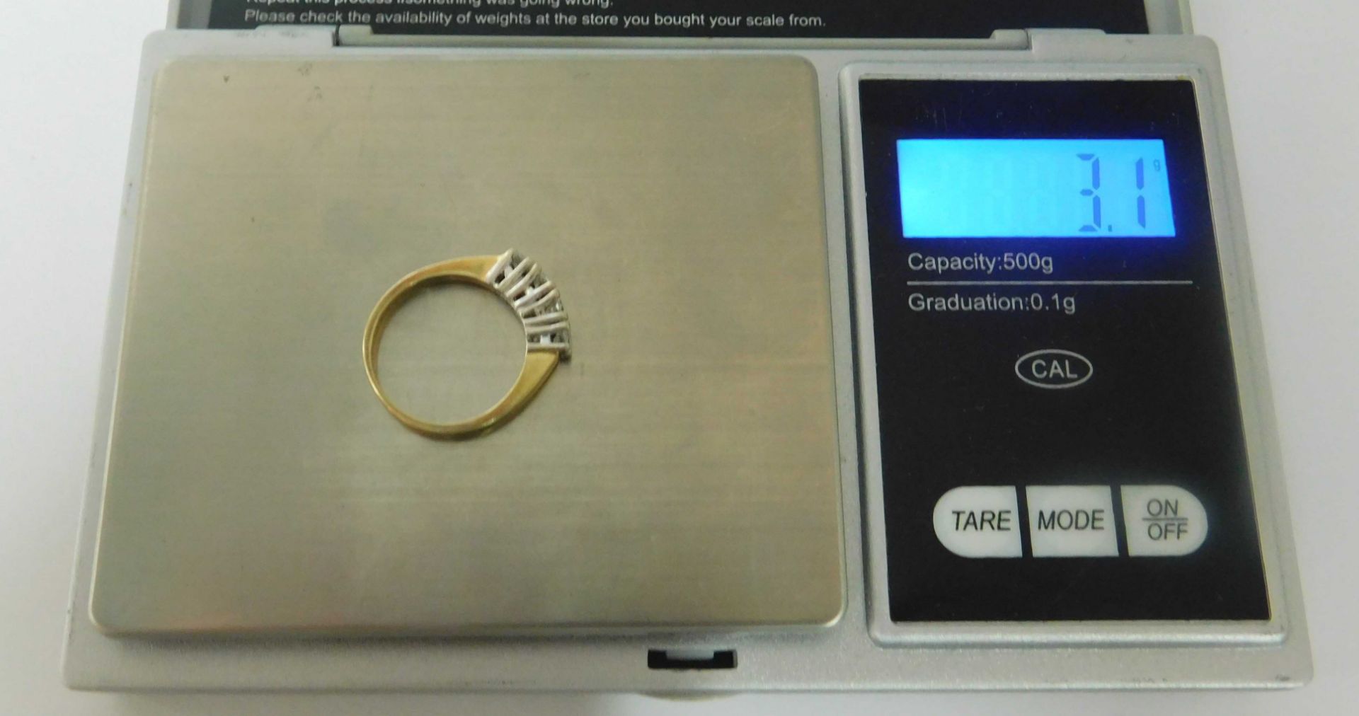 Ring Gold 585 mit Diamanten. - Image 13 of 14