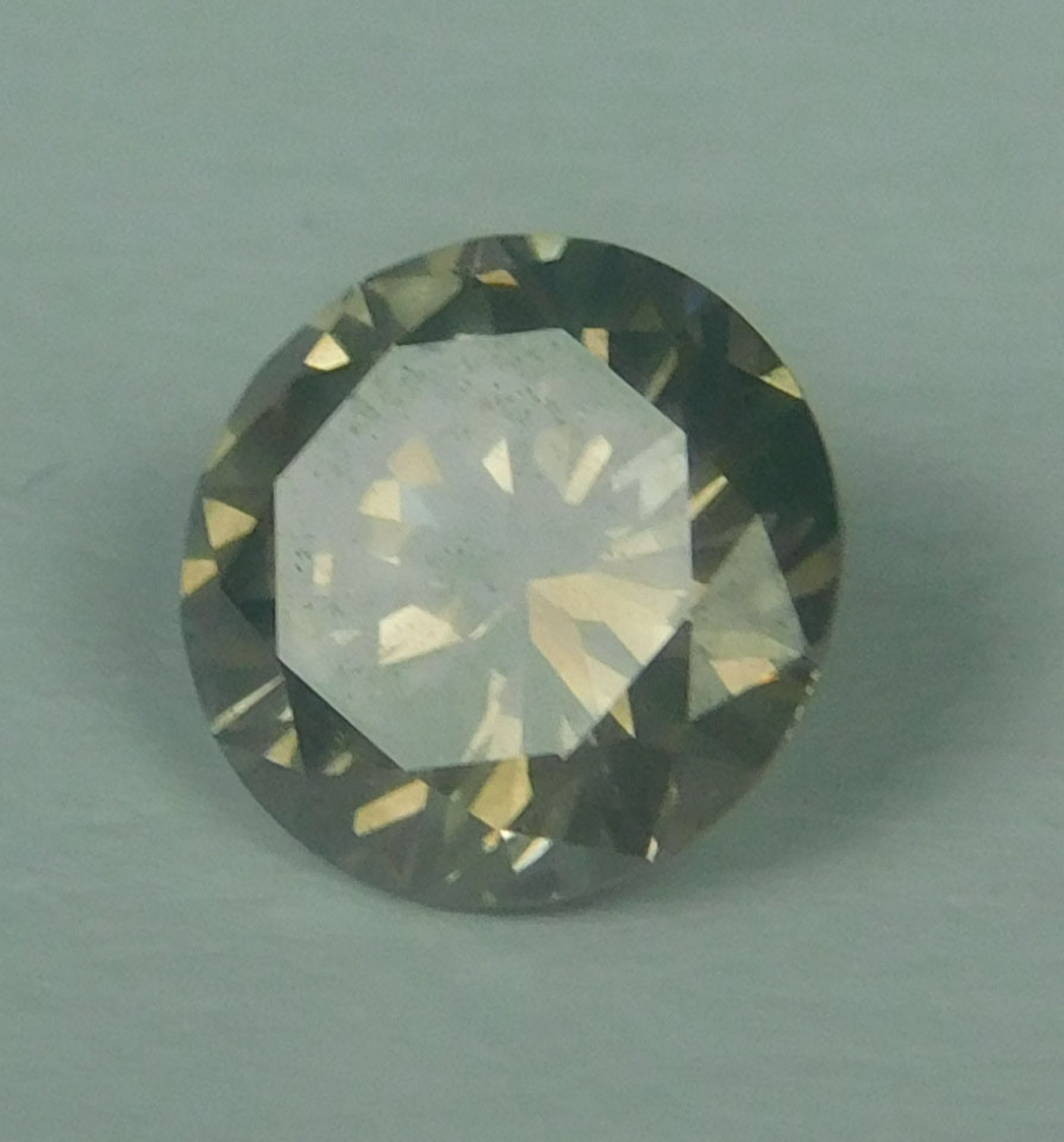 Diamant. Brillant Fancy Color. 1,21 Karat. - Image 5 of 9