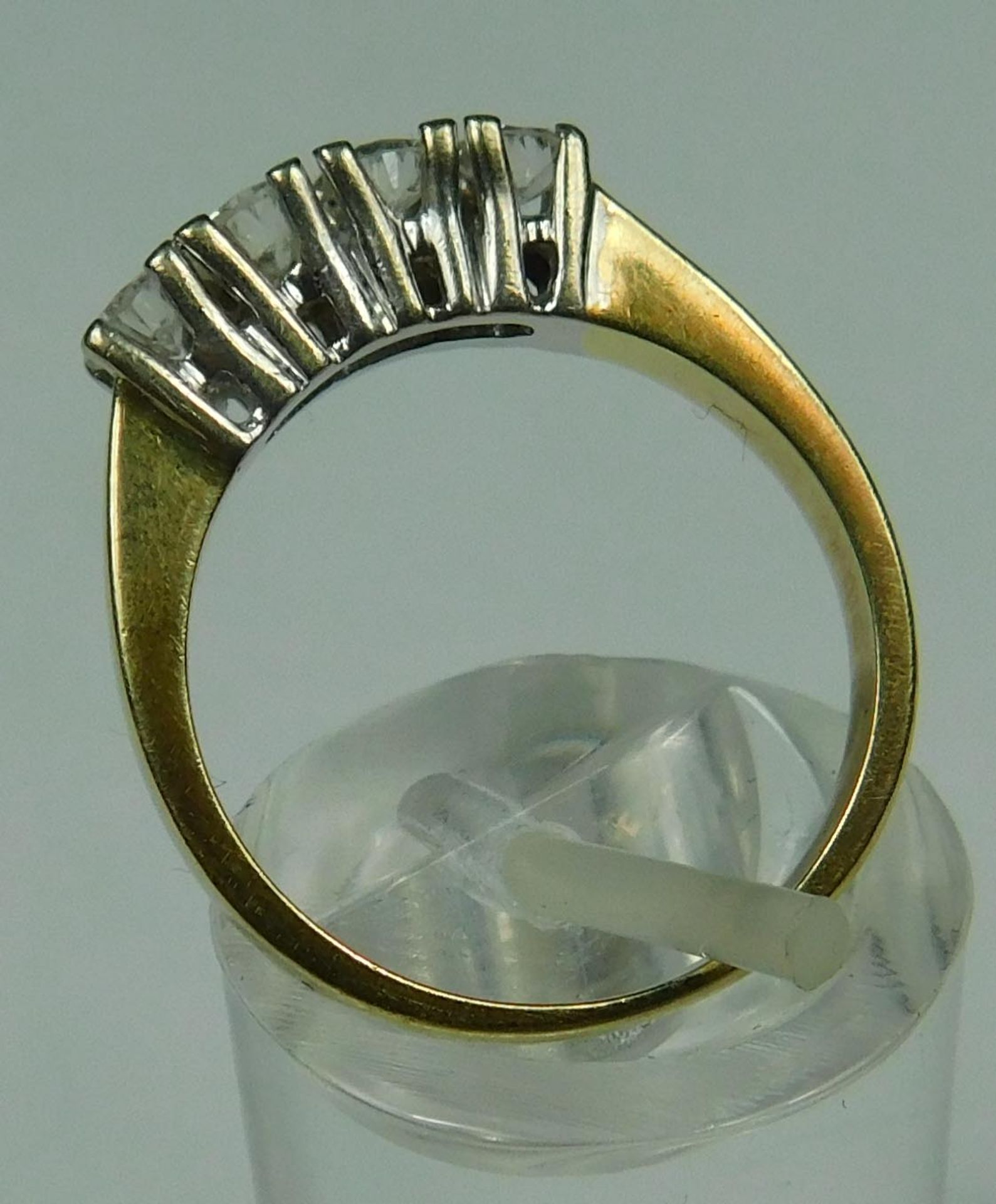 Ring Gold 585 mit Diamanten. - Image 2 of 14