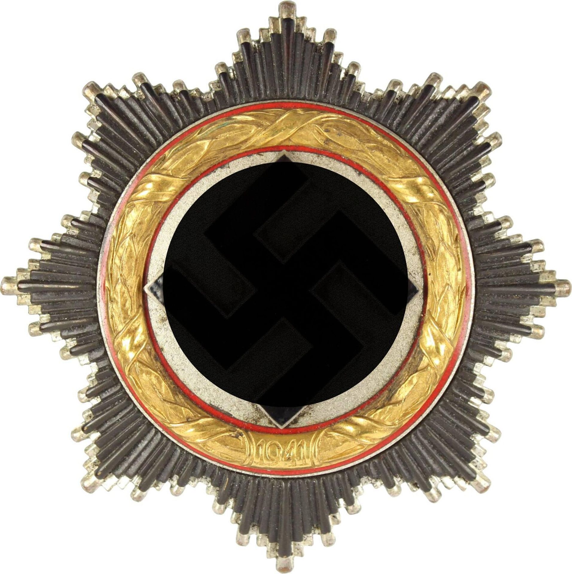 Deutsches Kreuz in Gold.