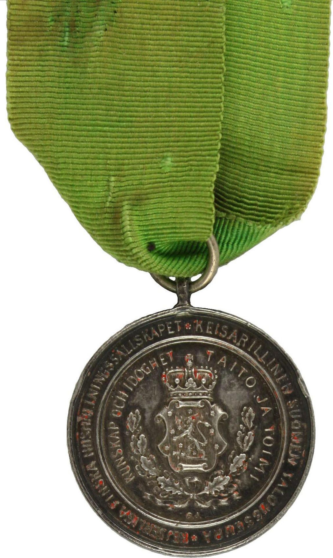 Silberne Medaille Zar Nikolaus II. - Bild 3 aus 3