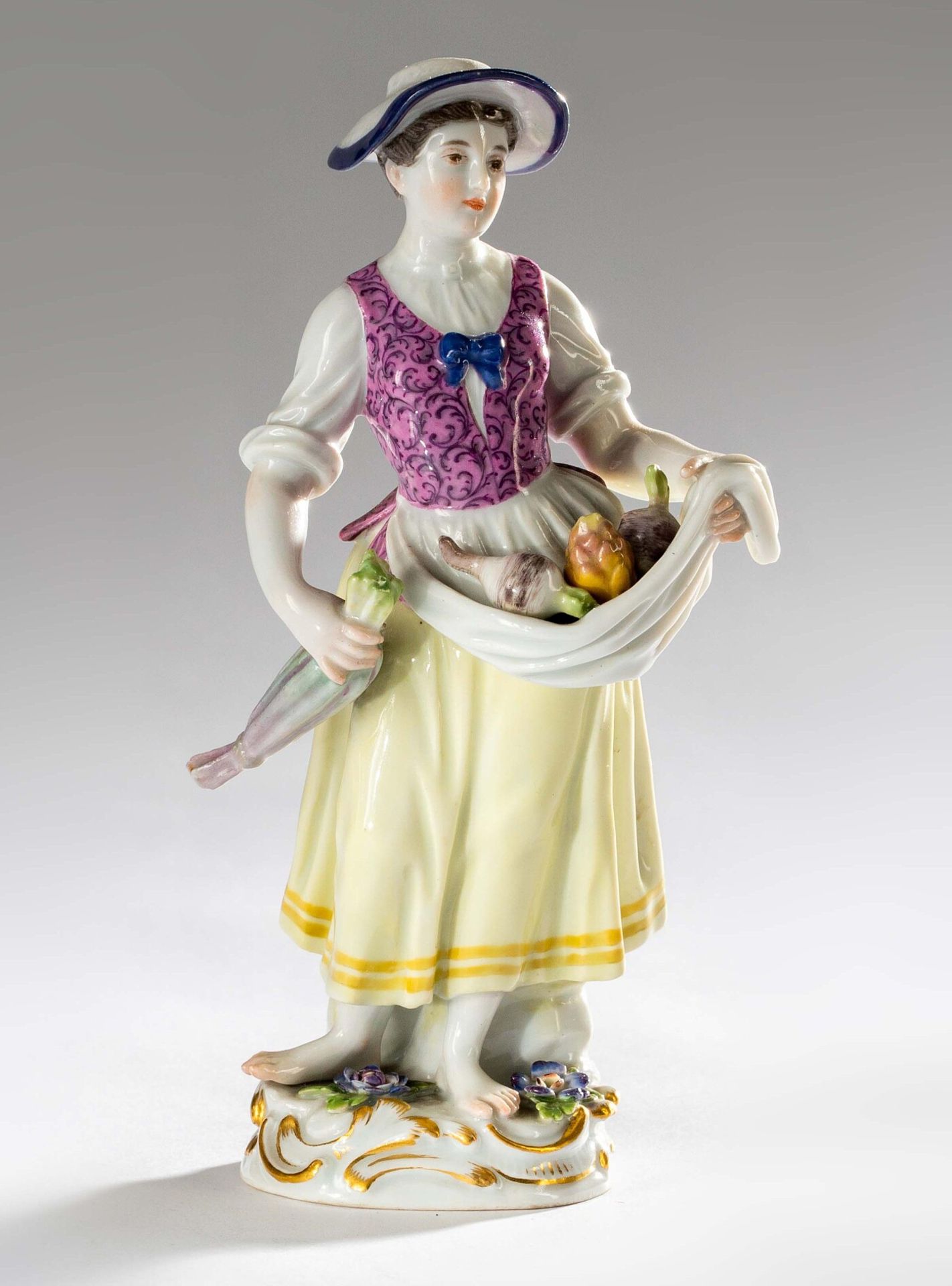 Figur "Gärtnerin" Meissen,