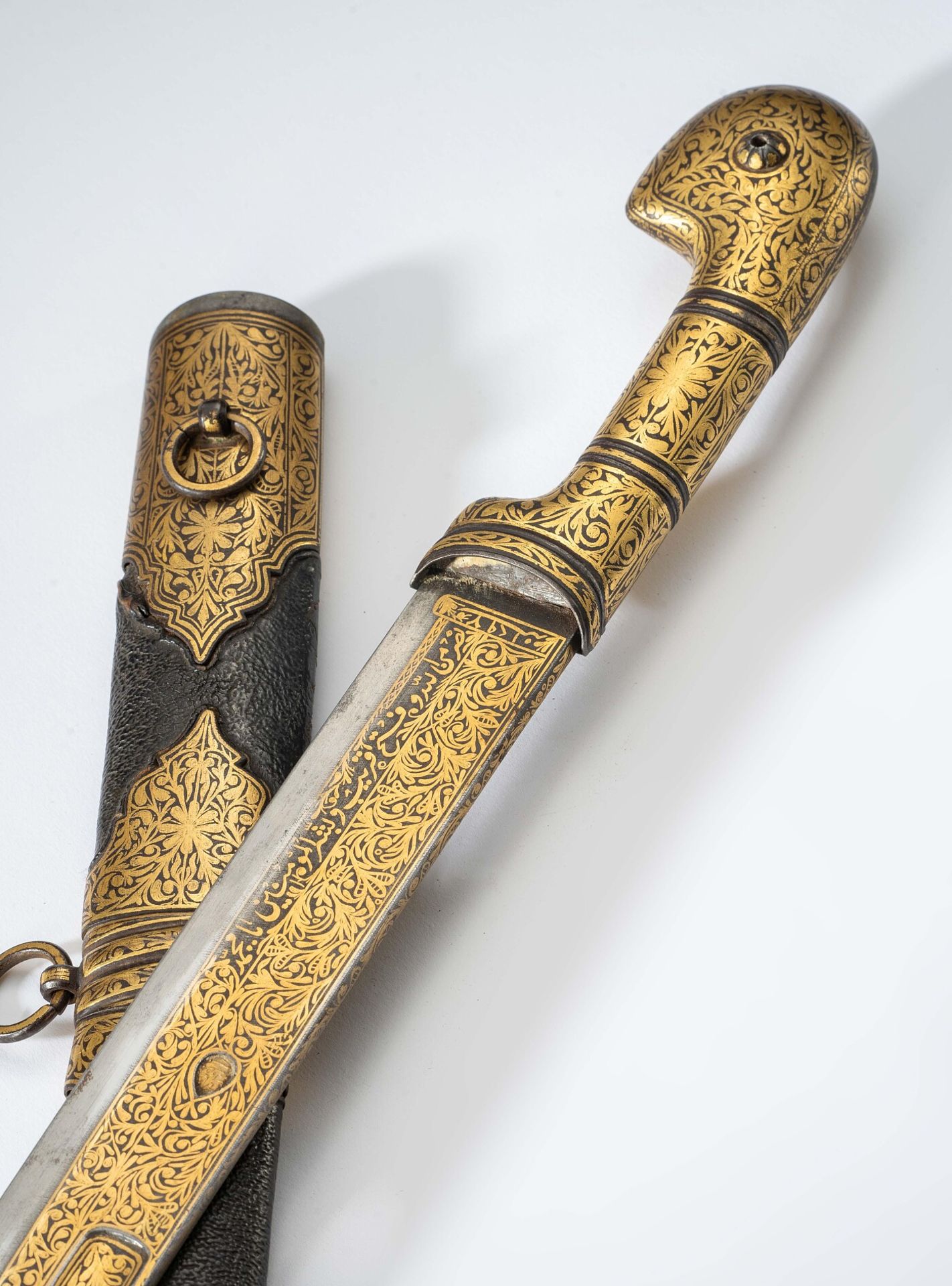 Schaschka für Offiziere der Kosaken, Prachtausführung. Eiserner griff