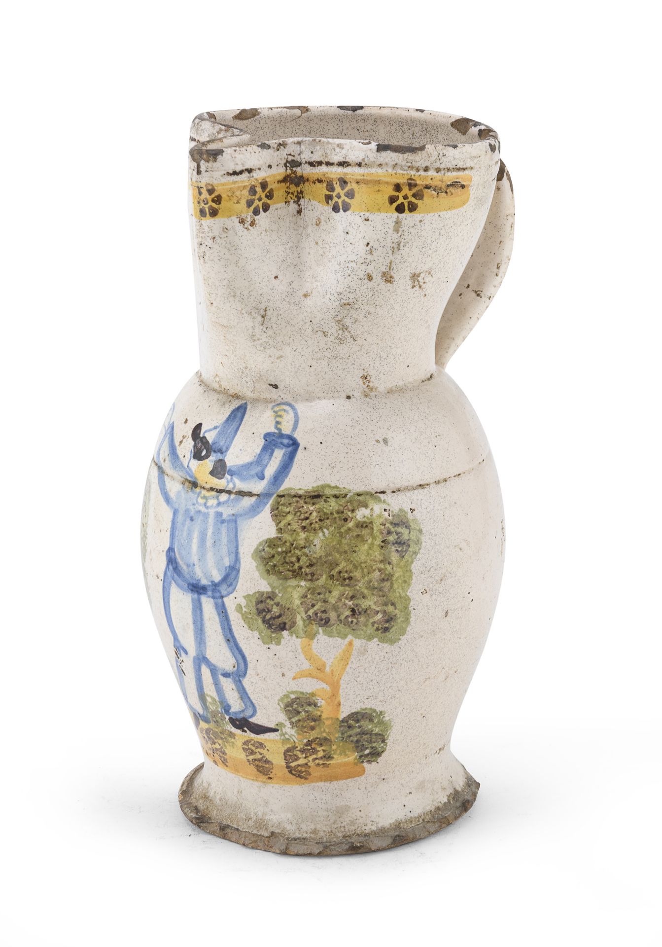 TERRACOTTA JUG APULIA 19TH CENTURY