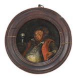 OIL PAINTING BY FOLLOWER OF ADRIAEN BROUWER (1605-1638)