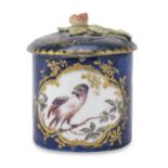 SMALL PORCELAIN CASE FRANCE END OF THE 18TH CENTURY