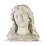 ITALIAN WHITE MARBLE SCULPTURE 18TH CENTURY