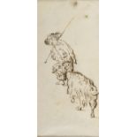 ITALIAN PENCIL DRAWING LATE 19TH CENTURY