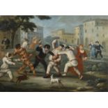 NORTHERN ITALY OIL PAINTING 18TH CENTURY