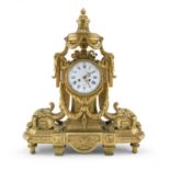 TABLE CLOCK FERDINAND BARBEDIENNE (1810-1892) PARIS MID-19TH CENTURY