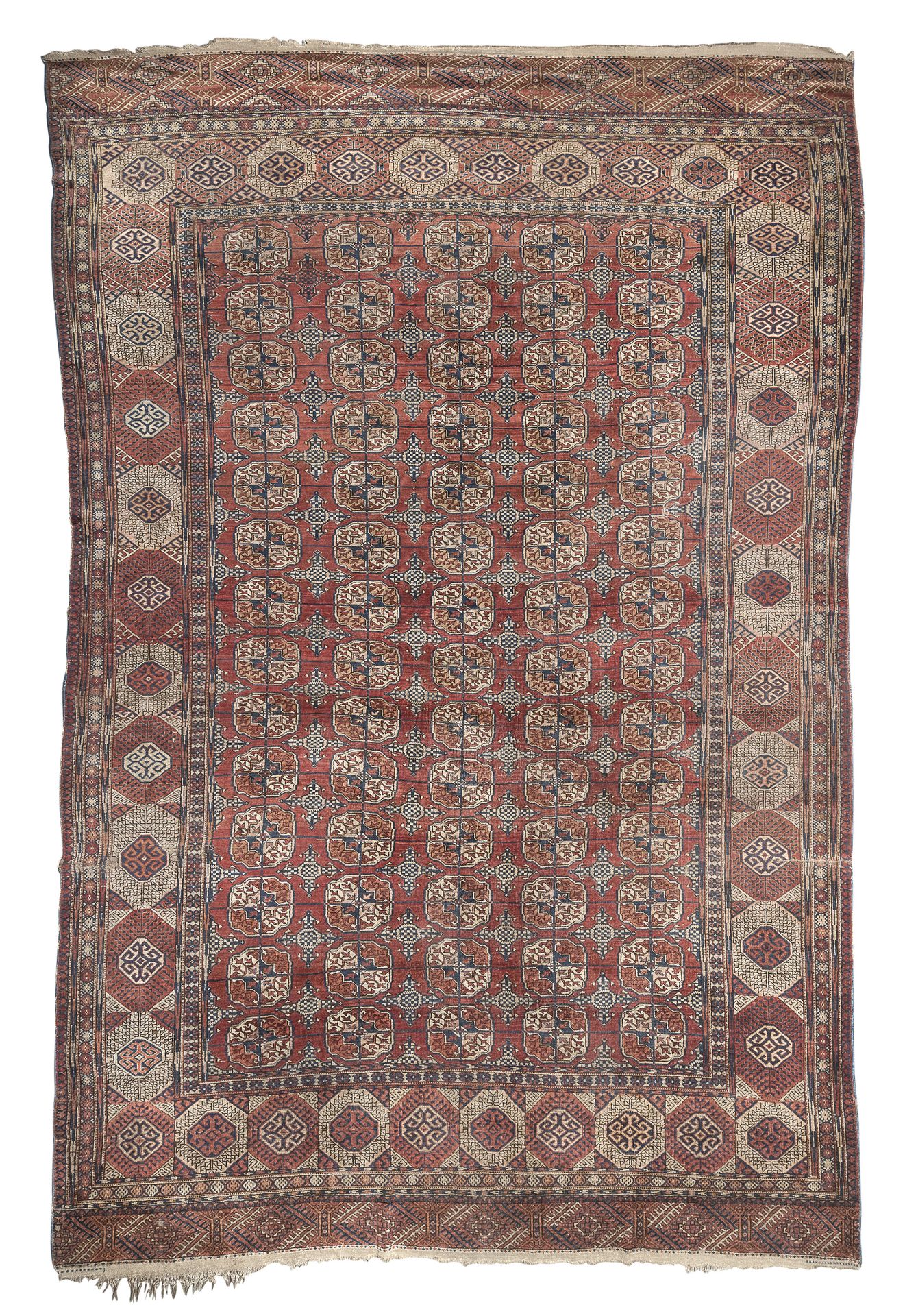 RARE RUSSIAN BOKARA CARPET LATE 19TH CENTURY