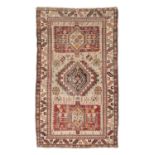 RARE CAUCASIAN BORDIJALU RUG LATE 19TH CENTURY