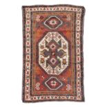 ARCHAIC CAUCASIAN KAZAK CARPET SECOND HALF 19TH CENTURY