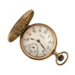 GOLD WALTMAN POCKET WATCH