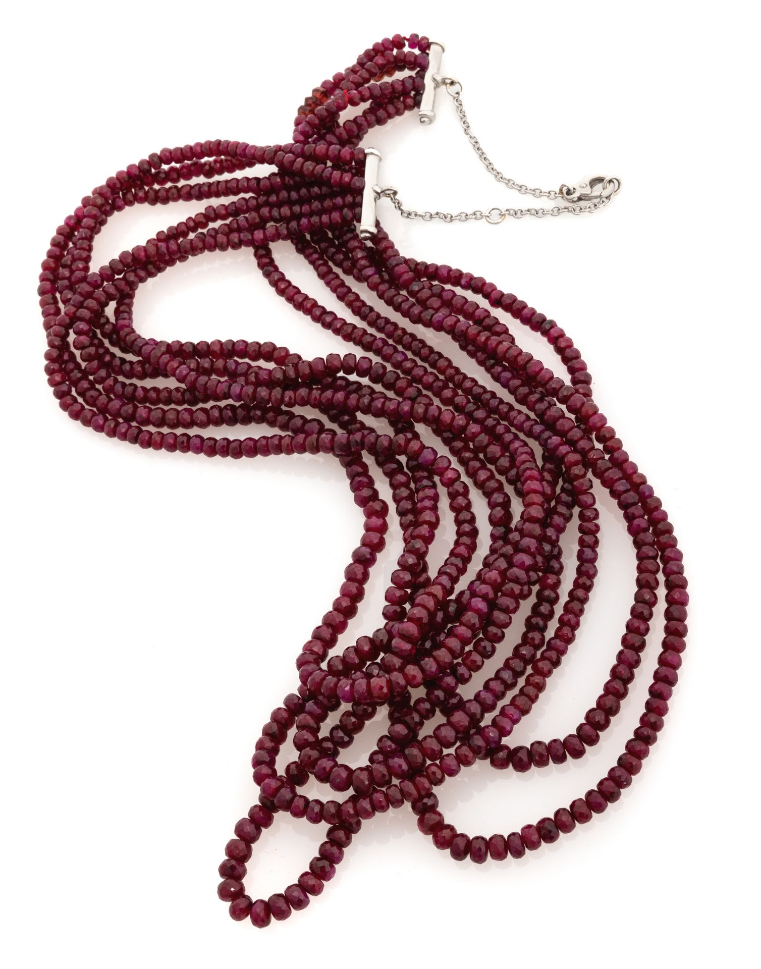 NECKLACE WITH RUBIES