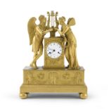 BRONZE MANTEL CLOCK DIEUDONNÉ KINABLE (Paris active 1790 - 1810)
