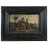 PAIR OF VENETIAN OIL PAINTINGS 18TH CENTURY