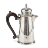 SMALL SILVER COFFEE POT LONDON 1807