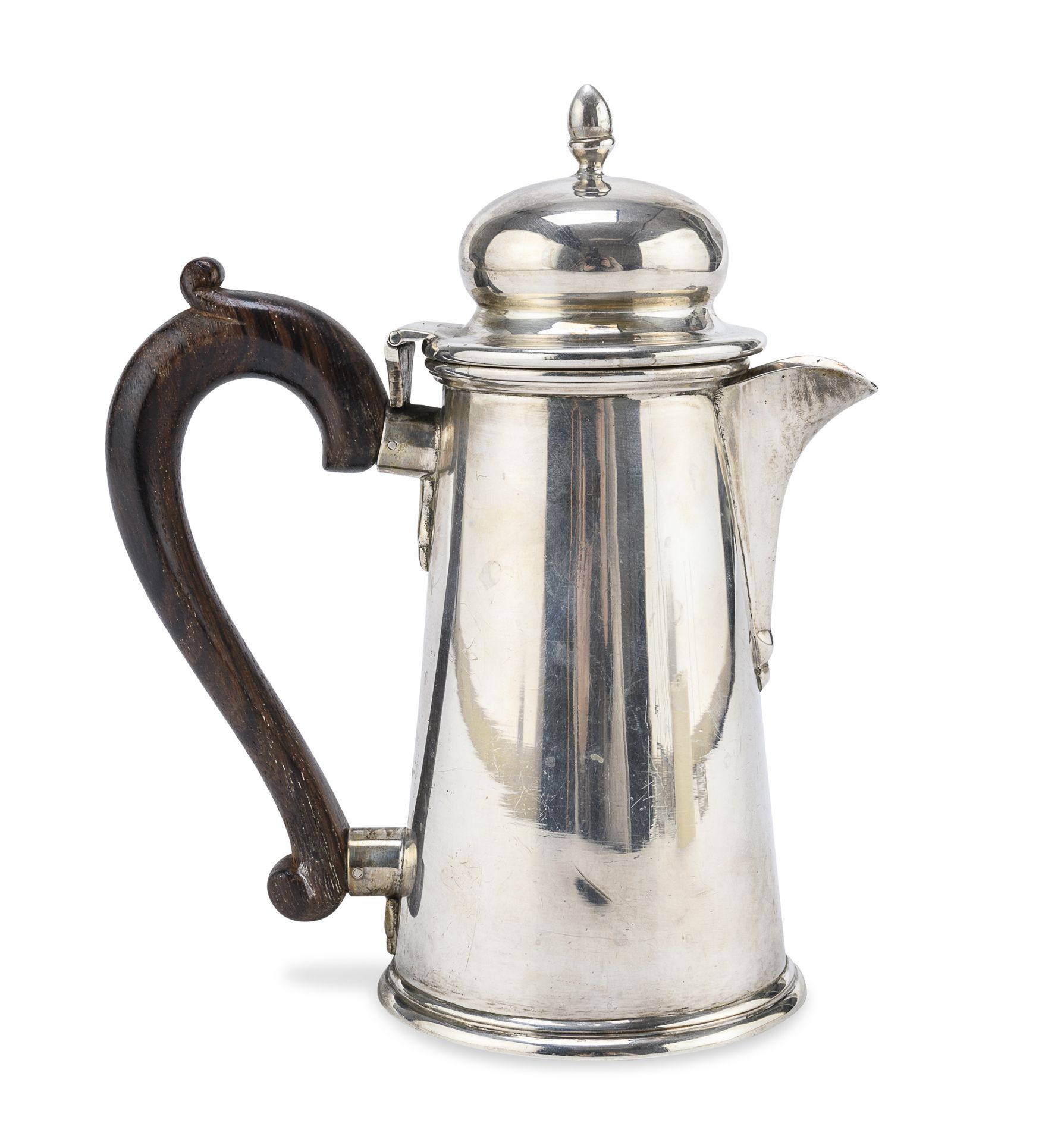 SMALL SILVER COFFEE POT LONDON 1807